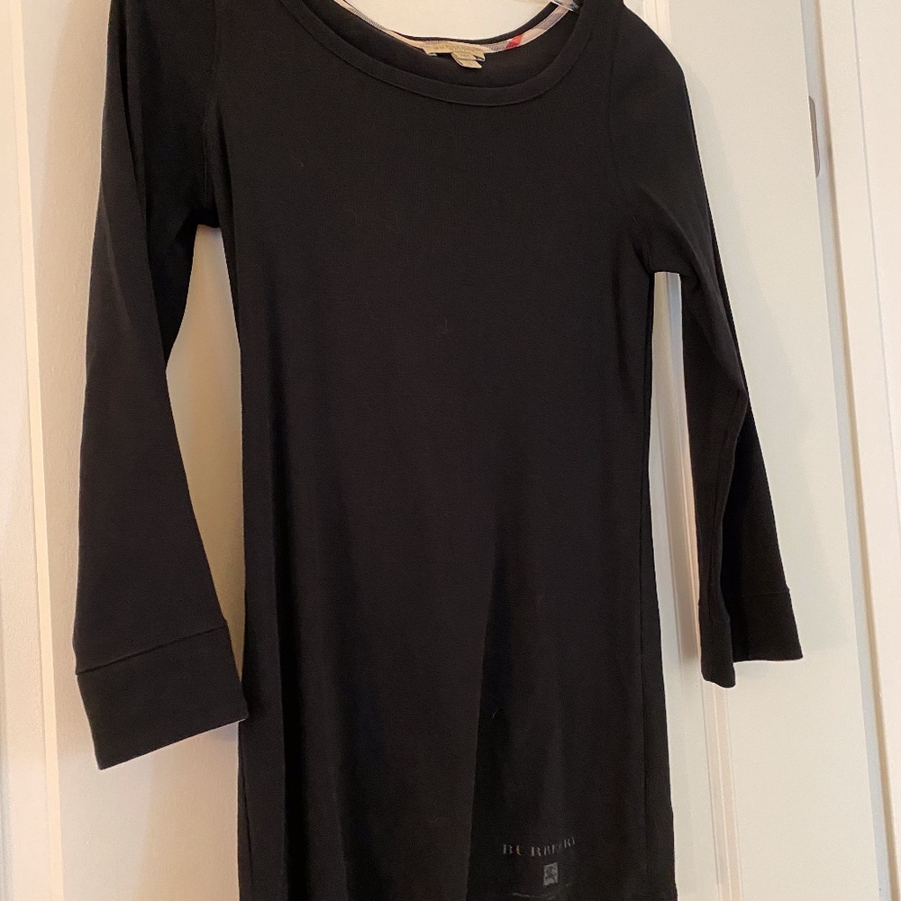 Burberry Brit Black Long Sleeve Size: LG
